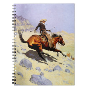 Carnet Le Cowboy par Remington, Cavalerie Militaire Vinta