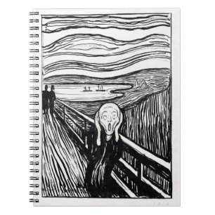 Carnet le cri d'Edvard Munch