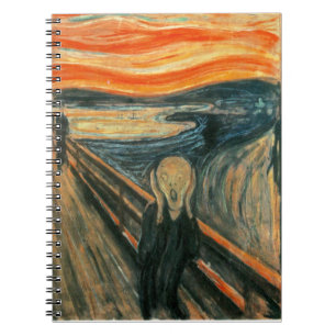 Carnet Le cri Edvard Munch Art Expressionniste Moderne
