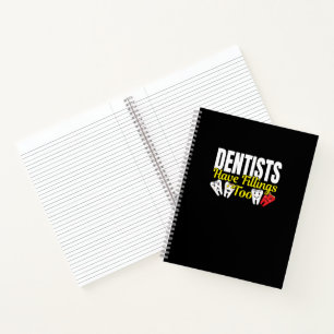 Carnet Le Dentiste a Aussi des Remplissages - Pun sur les