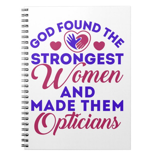 Carnet Le Dieu Opticien Trouve Les Femmes Opticiens Les P (Devant)