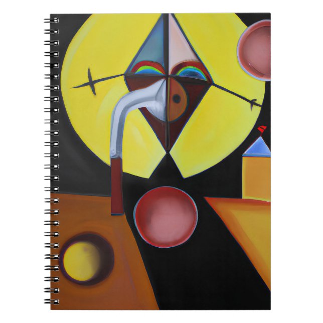 Carnet Le docteur de la peste - Peinture à l'huile (Devant)