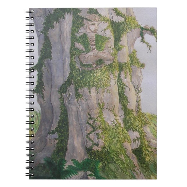 Carnet "Le Dryad Est Né De Son Arbre" (Devant)