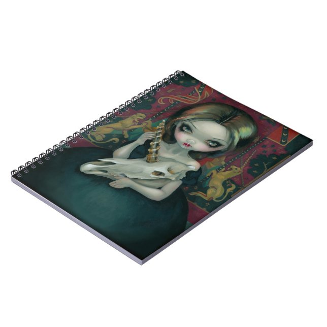 carnet "Le fantôme de la licorne" (Côté gauche)
