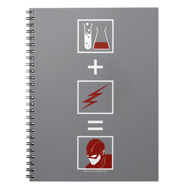 Carnet Le Flash | Équation Flash (Devant)