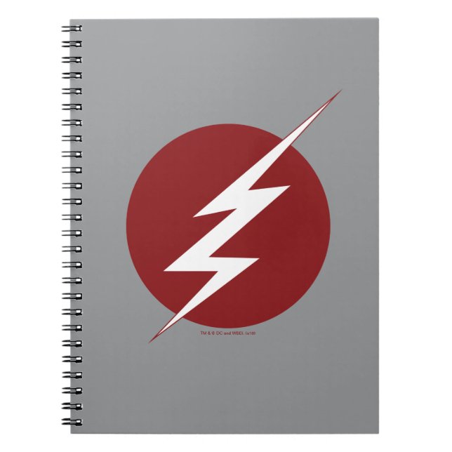 Carnet Le Flash | Logo du boulon éclair (Devant)