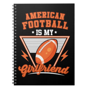 Carnet Le Football Américain Est Ma Petite Amie