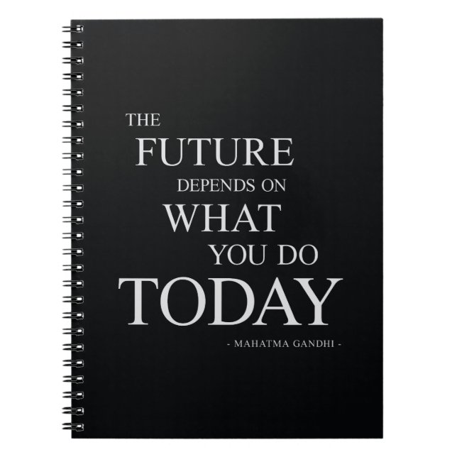 Carnet Le futur devis de motivation inspirationnel (Devant)