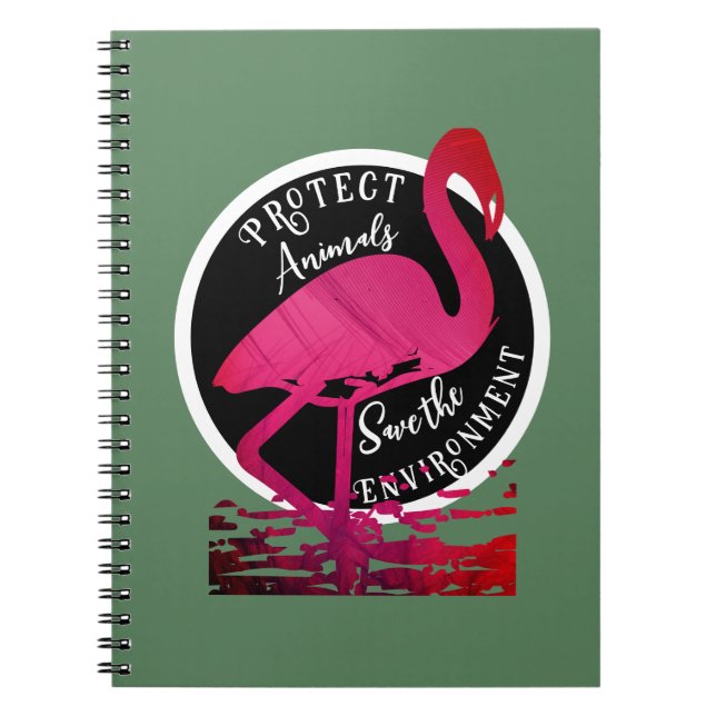 Carnet Le gardien du flamant (Devant)