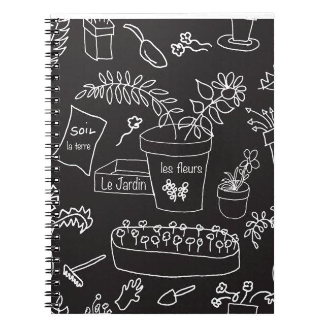 Carnet Le Jardin (Devant)