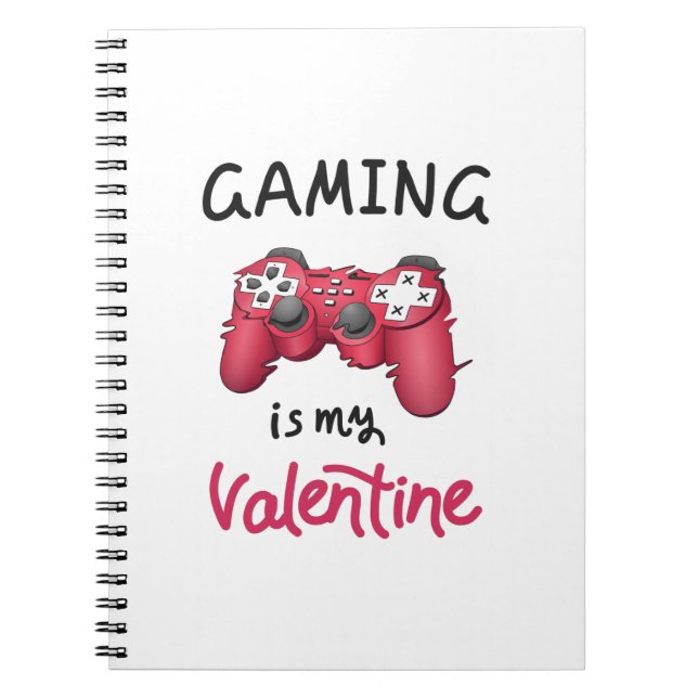 Carnet Le jeu est mon Valentin (Devant)