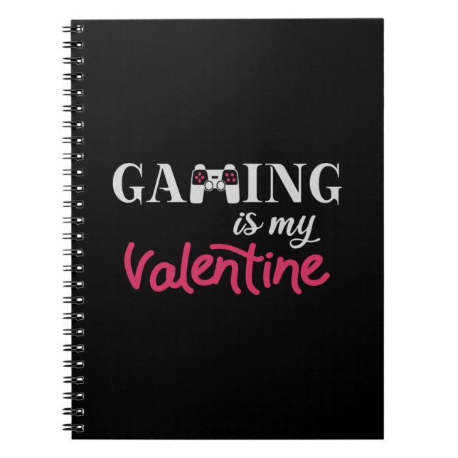 Carnet Le jeu est mon Valentin (Devant)