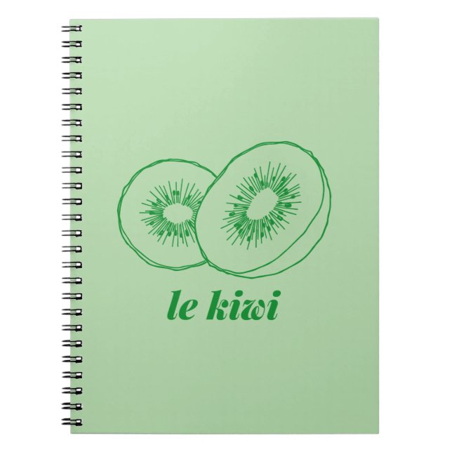 Carnet le kiwi (Devant)
