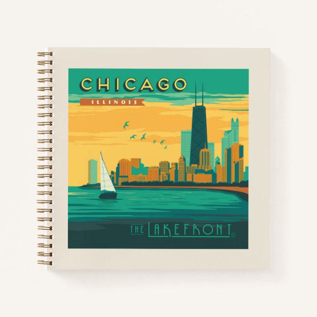 Carnet Le Lakefront | Chicago, Illinois (Devant)