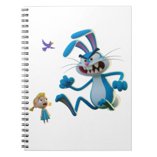Carnet Le lapin en colère