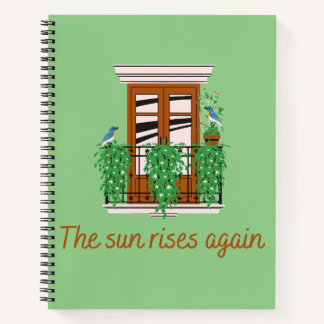 Carnet Le lever du soleil
