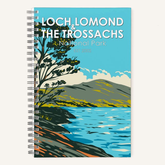Carnet Le Loch Lomond et le Parc national des Trossachs (Recto)