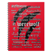 Le loup-garou dans 33 langues se développent en