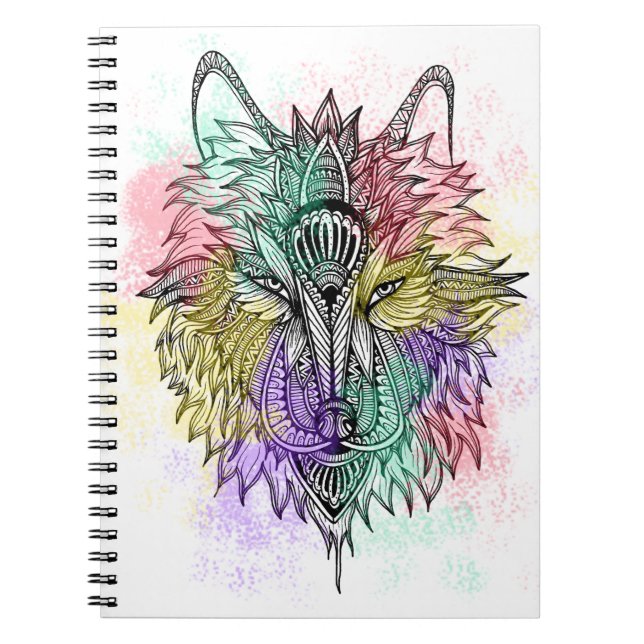 Carnet Le loup solitaire (Devant)