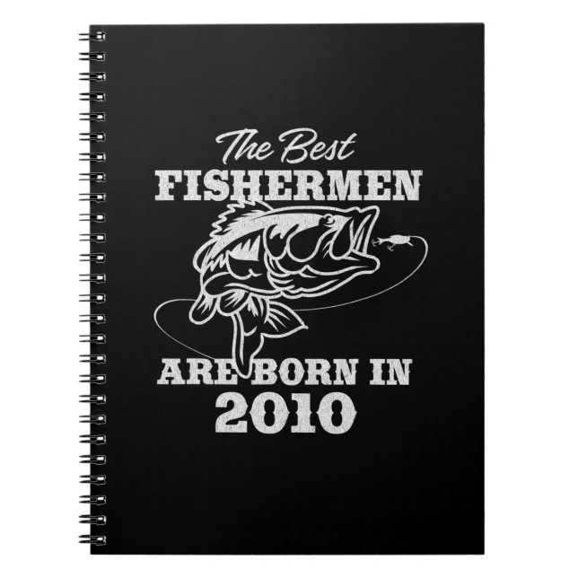 Carnet Le meilleur cadeau d'anniversaire pour un pêcheur  (Devant)