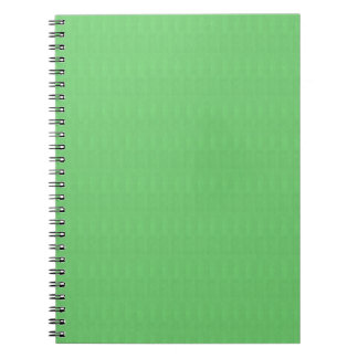 Carnet Le modèle vert do-it-yourself de blanc de texture