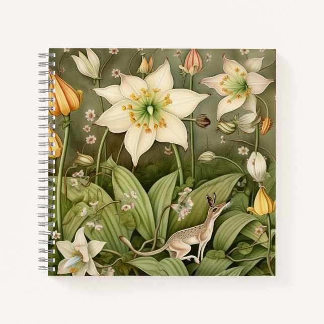 Carnet Le monde mythique de la souris à cerfs fouettés (Devant)