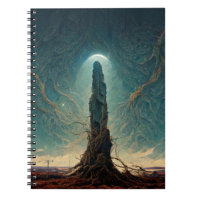 Carnet Le Monolithe 2 Imaginaire Sci-Fi Art (Devant)