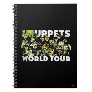 Carnet Le Muppets World Tour