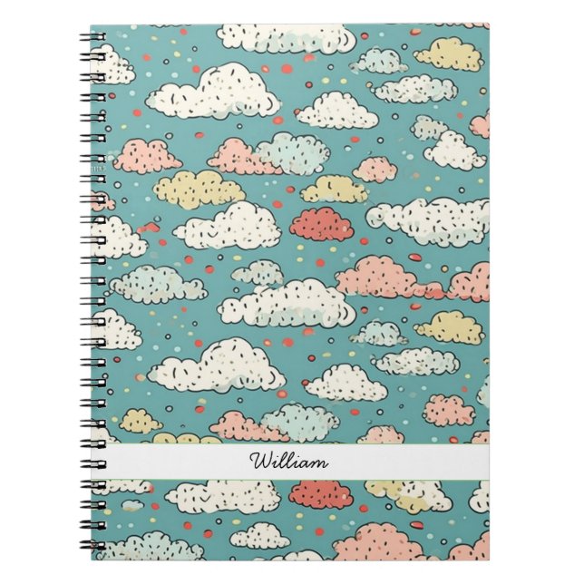Carnet Le nuage limite du ciel (Devant)