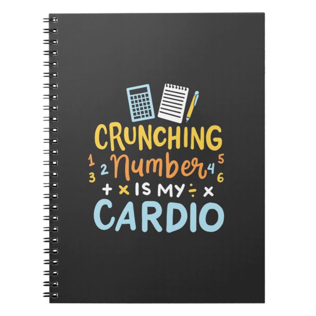 Carnet Le Numéro D'Arrêt Comptable Est Mon Cardio (Devant)