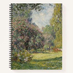 Carnet Le Parc Monceau - Claude Monet
