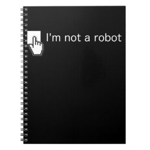 Carnet Le Poison de Not Robot Funny Computer
