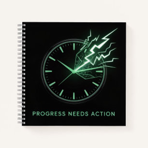 Carnet Le progrès nécessite une action