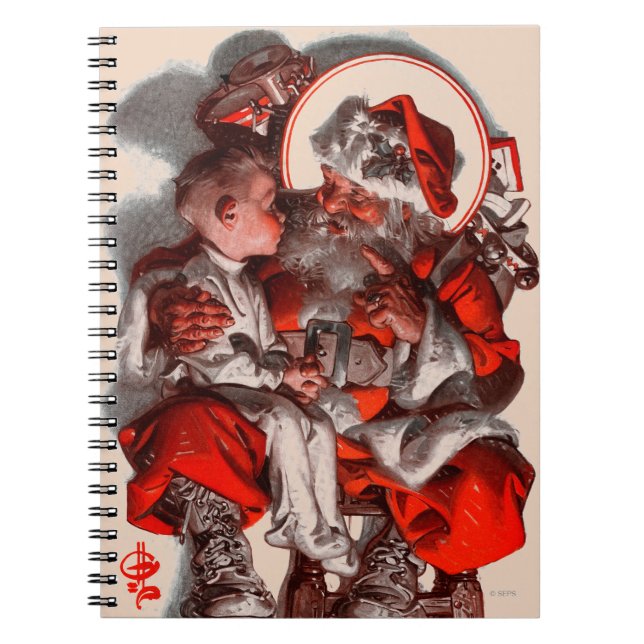 Carnet Le recouvrement de Père Noël (Devant)