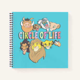 Carnet Le Roi Lion Cercle de vie