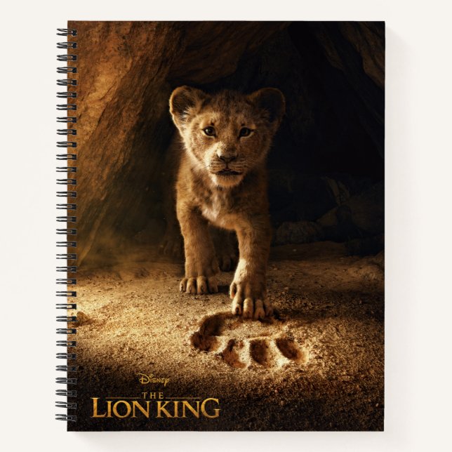 Carnet Le Roi Lion | Simba emboîtant le pas à Mufasa (Devant)