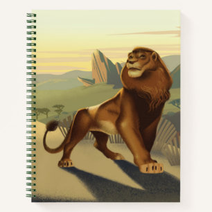 Carnet Le Roi Lion Simba sur les Terres de la Fierté