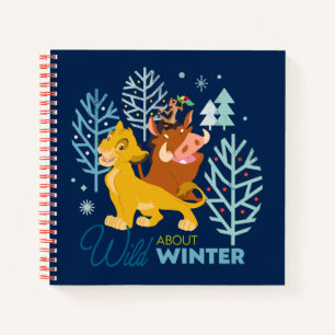 Carnet Le Roi Lion Wild About Winter