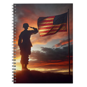 Carnet Le salut du soldat américain