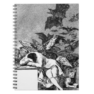Carnet Le sommeil de la raison produit des monstres, Goya