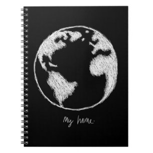 Carnet Le T-shirt de ma maison. Wonly have one earth