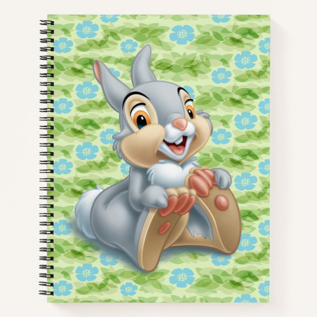 Carnet Le Thumper de Bambi tenant ses pieds (Devant)