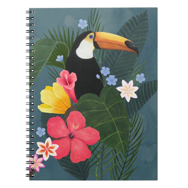 Carnet Le Toucan tropical en pleine nature (Devant)