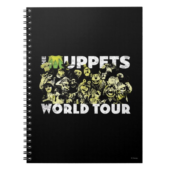 Carnet Le Tour du Monde des Muppets (Devant)