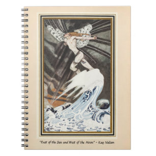 Carnet Le Vent du Nord surplombe la mer Kay Nielsen