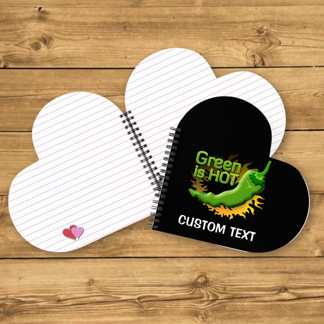 Carnet Le vert est CHAUD (Créateur téléchargé)