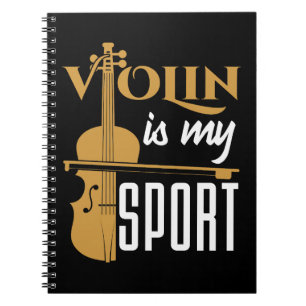 Carnet Le violon est mon sport