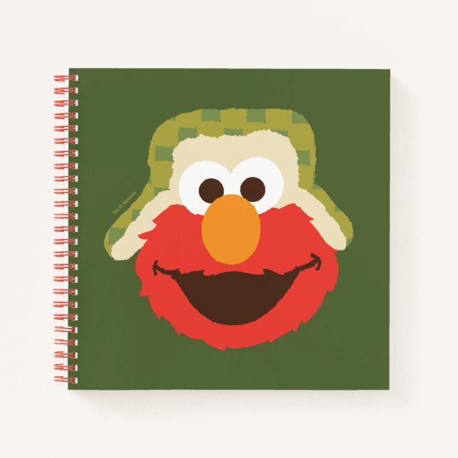 Carnet Le visage d'Elmo Woodland (Devant)