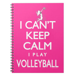 Carnet Le volley-ball ne peut pas rester calme