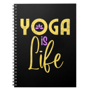 Carnet Le yoga est la vie Le yoga Méditerranée